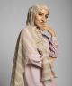 Polka Dot Mixed Print Chiffon Hijab Scarf