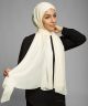 Ivory Light Modal Hijab Scarf