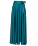 Jewel Green Flared Skirt