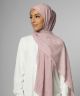 Rosy Mauve Swirl Textured Chiffon Hijab Scarf