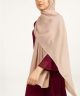 Nude Textured Modal Crinkle Hijab Scarf