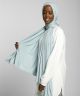 Dusk Blue Jersey Hijab Scarf