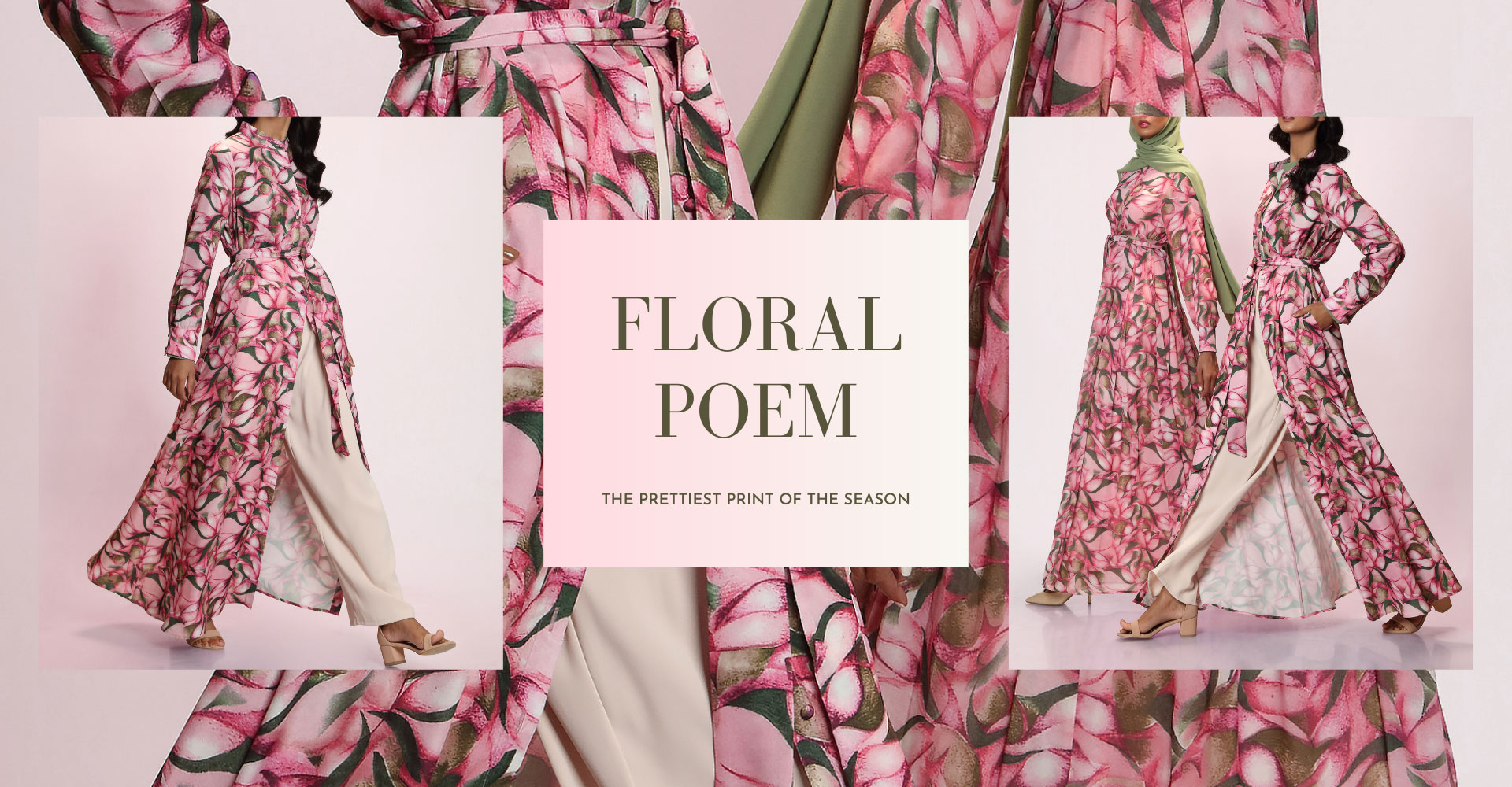 Floral Poem Dress